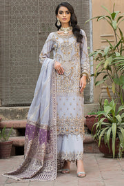 Buy Cloudy Grey hand Embellished kameez Trousers Pakistani Party Dress