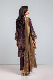 Buy Magenta Pakistani Kameez Salwar Suit in Classical Jacquard Party Dress