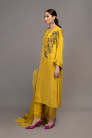 Buy Maria B Pakistani Kameez Salwar Suit Classical Yellow Party Dress