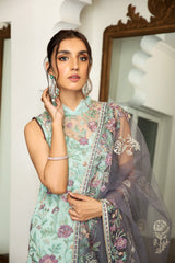 Buy Pakistani Long Kameez in Capri Style with Dupatta Party Wear 2023
