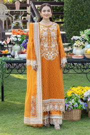 Buy Pakistani Mustered Embroidered Kameez Trousers Party Dress