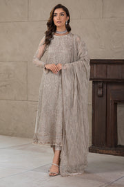 Buy Pakistani Silver Embroidered Long Kameez with Capri Party wear 2023