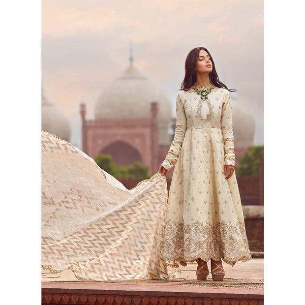 Pakistani Party Wear Dresses | Elegant Embroidery Designs Dress