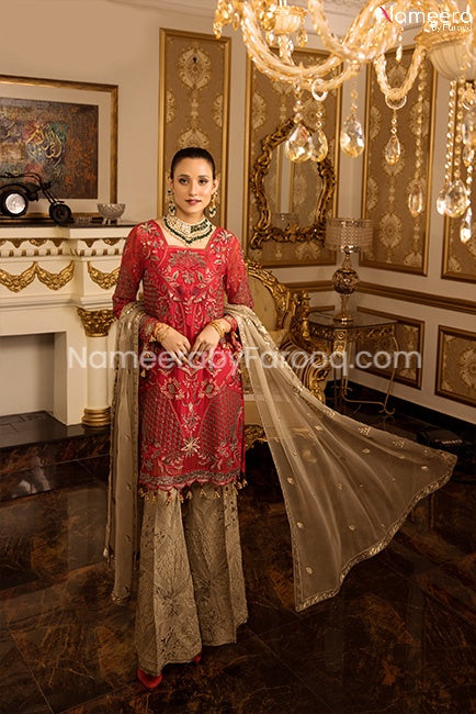 Chiffon Embroidered Salwar Kameez 