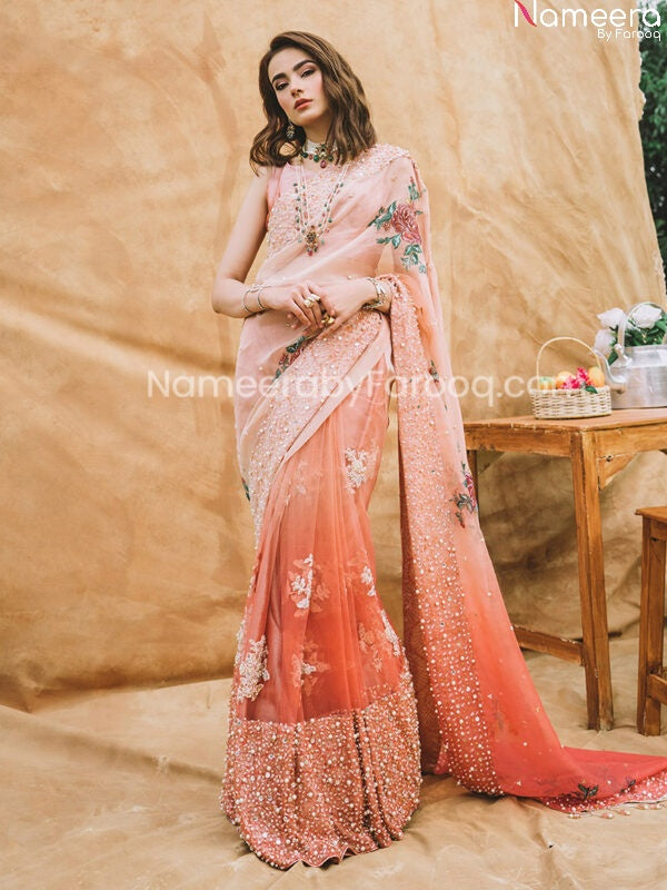 chiffon saree for wedding