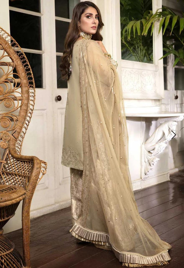 Chiffon Wear for Wedding Party in Skin Color