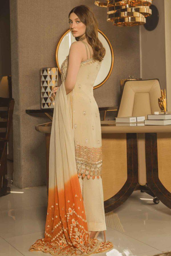 Chiffon formal Pakistani dress