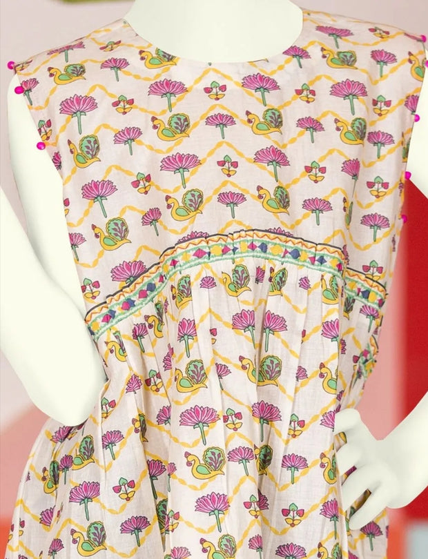 Child dress design Pakistani 2019 of frock 1