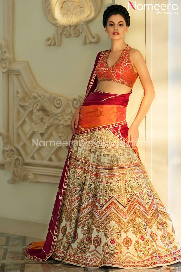 Choli with Lehenga