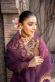 Classy Pakistani Peplum Frock Trouser Dress for Eid