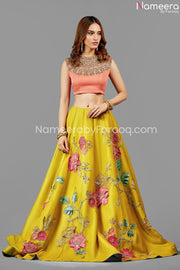 Crop Top Lehenga Choli