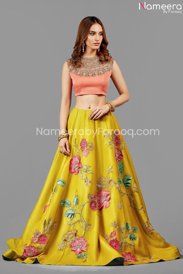 Crop Top Lehenga Choli