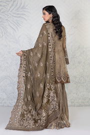 Crushed Gharara Kameez Pakistani Dress