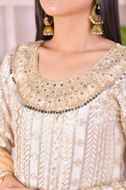 Crushed Lehenga Kameez Dupatta Pakistani Eid Dress Online