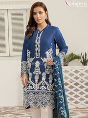 Dark Blue Dresses Pakistani