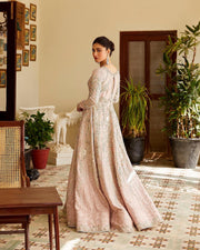 Dark Peach Lehenga 