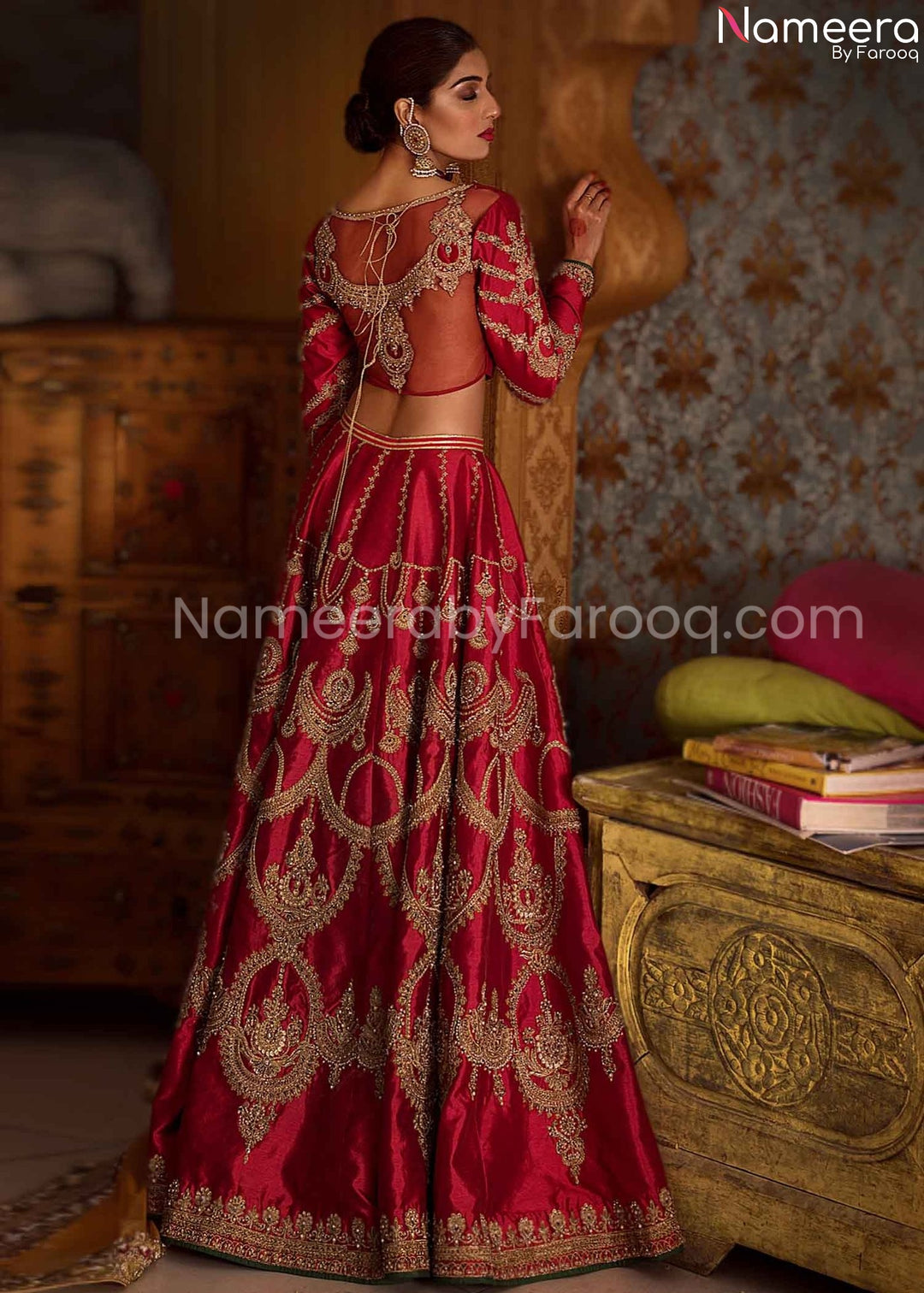  Dark Pink Lehenga Choli  2021