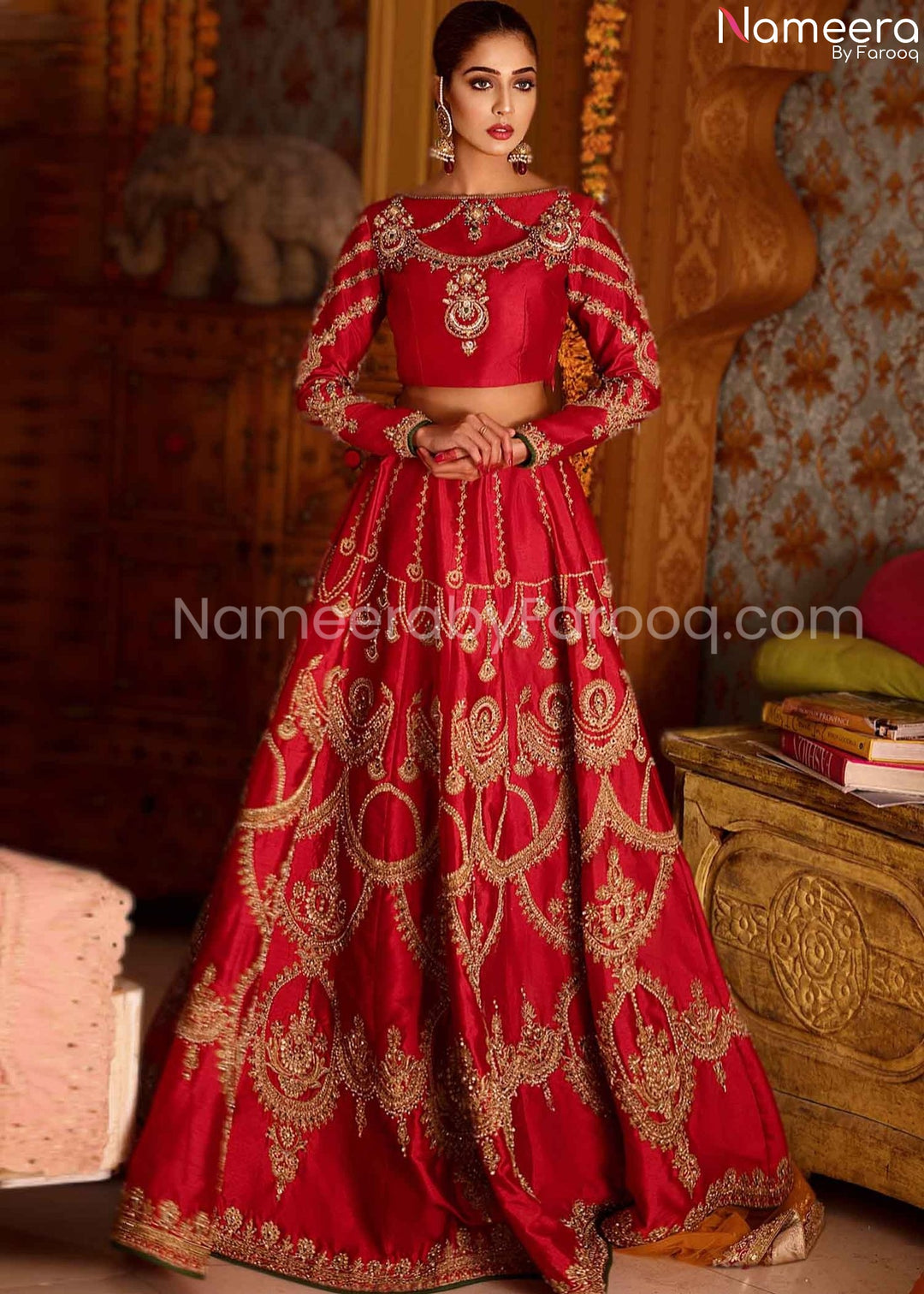  Dark Pink Lehenga Choli 
