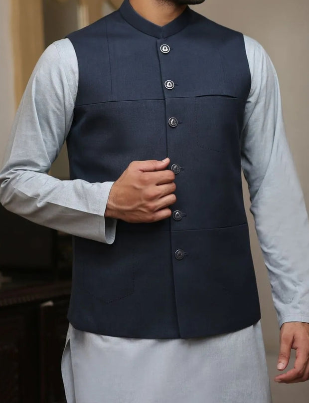 Decent waistcoat with kurta for the events 2