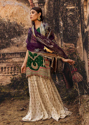 Designer Anarkali Sharara Suit Indian Wedding Dress 2022
