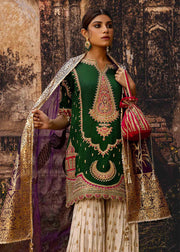 Designer Anarkali Sharara Suit