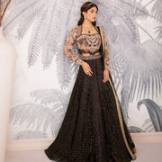 Designer Black Lehenga Choli 