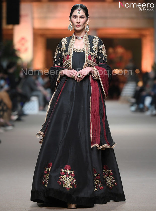Designer Black Lehenga 