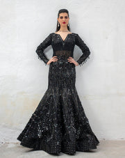 Designer Black Wedding Lehenga for Indian Bridal Wear