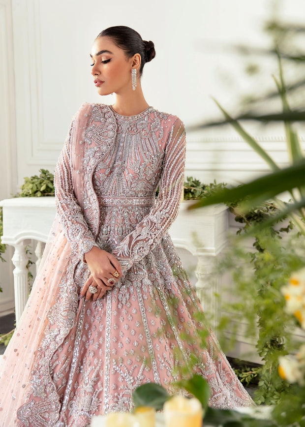 Designer Embroidered Blush Pink Indian Outfit for Wedding CUSTOM SIZE Designer Embroidered Blush Pink Indian Outfit for Wedding CUSTOM SIZE