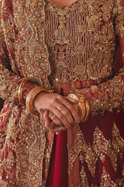 Designer Bridal Maroon Lehenga for Indian Bridal Wear 2022