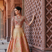  Designer Bridal Pink Lehenga Choli