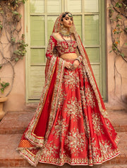 Lehenga with crop top for wedding hot sale