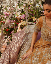 Designer Bridal Yellow Indian Wedding Dress 2022