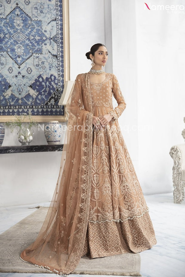 Chiffon Maxi Dress Pakistani