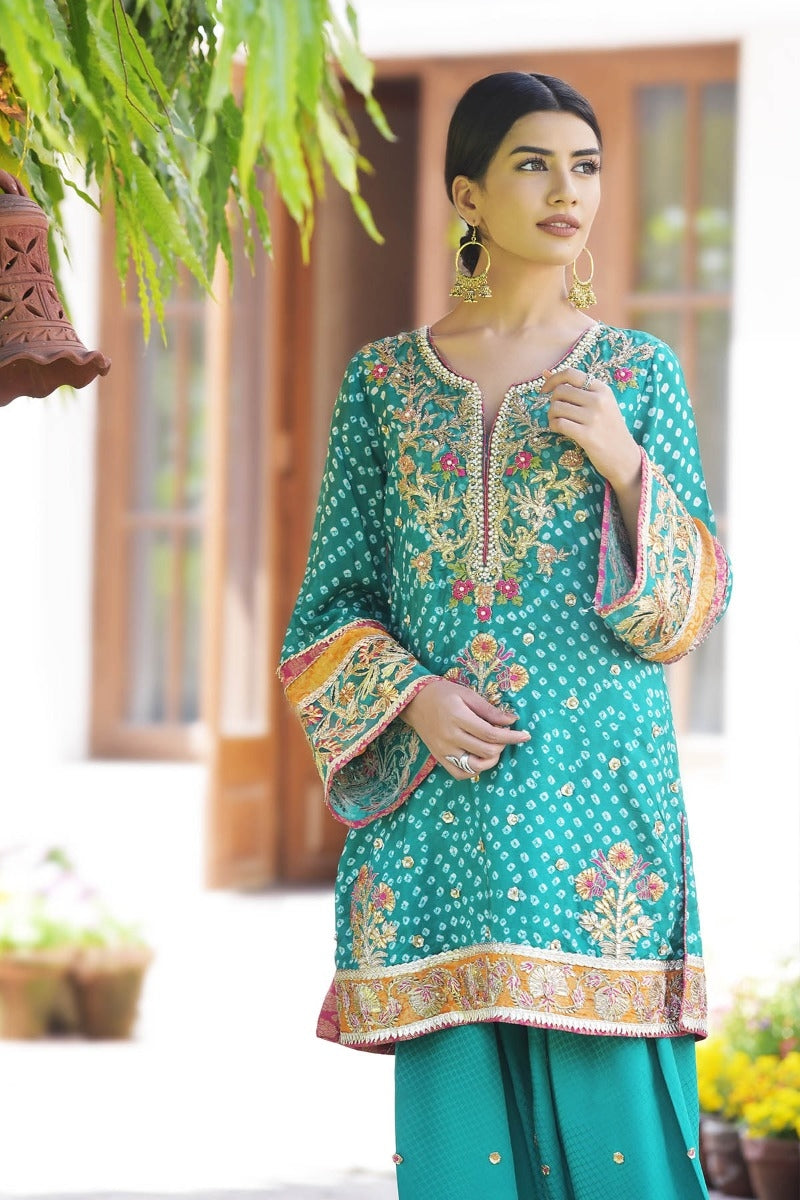 Buy Designer Chunri Suit for Wedding Party Online Medium