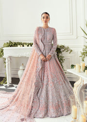 Designer Embroidered Blush Pink Indian Outfit