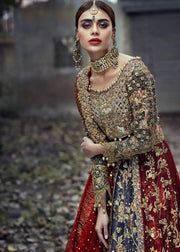 Designer Embroidered Dulhan Wedding Dress 