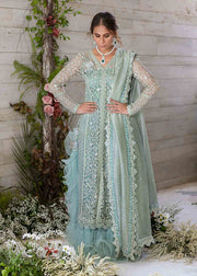 Designer Feather Lehenga Shirt for Indian Bridal Wear