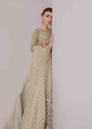 Designer Golden Indian Lehenga Bridal Dress 2022
