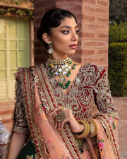 Designer Green Bridal Lehenga for Indian Bridal Wear