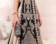 Designer Indian Black Lehenga Bridal Dress
