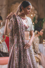 Designer Indian Bridal Wear Baby Pink Lehenga Choli 2022