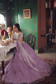 Designer Indian Bridal Wear Lilac Lehenga Bridal Dress 2022