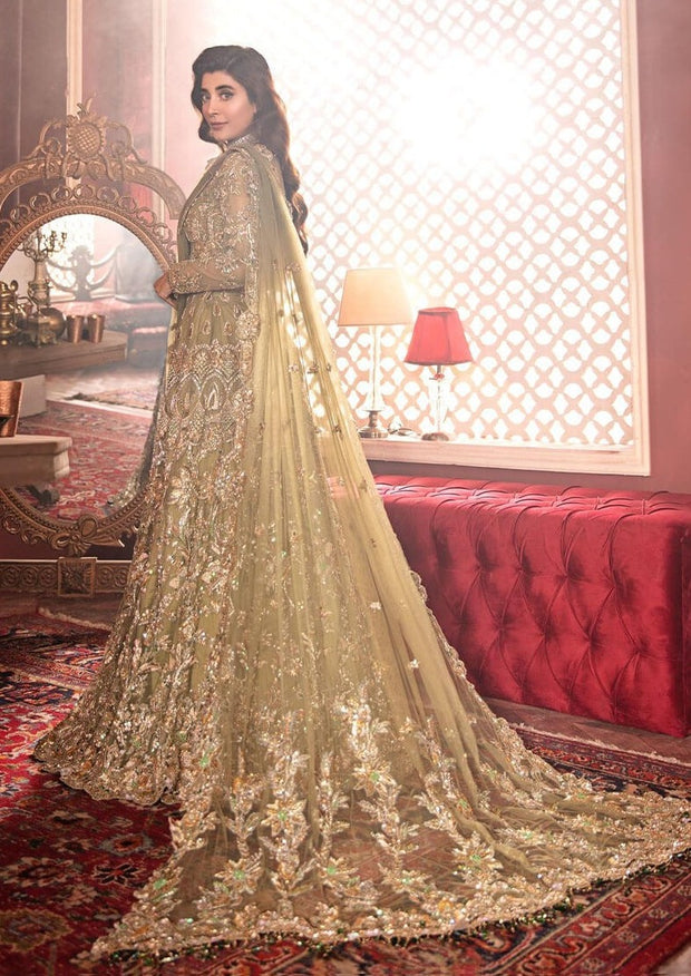 Designer Indian Bridal Wear Lime Green Lehenga Choli 2022