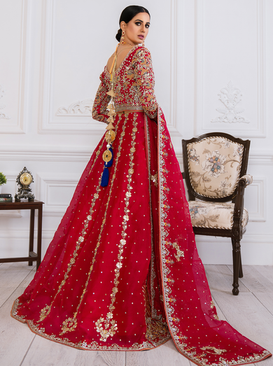 Designer Indian Bridal Wear Pink Lehenga Choli Dress 2022