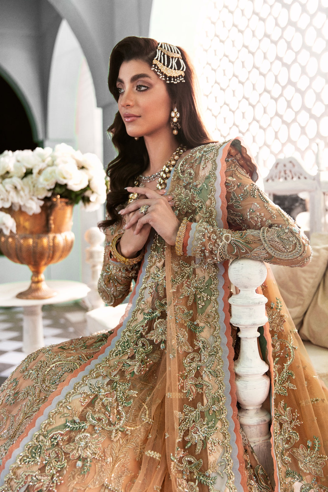 Indian Heavy Stone Work Bridal Lehenga 2022 