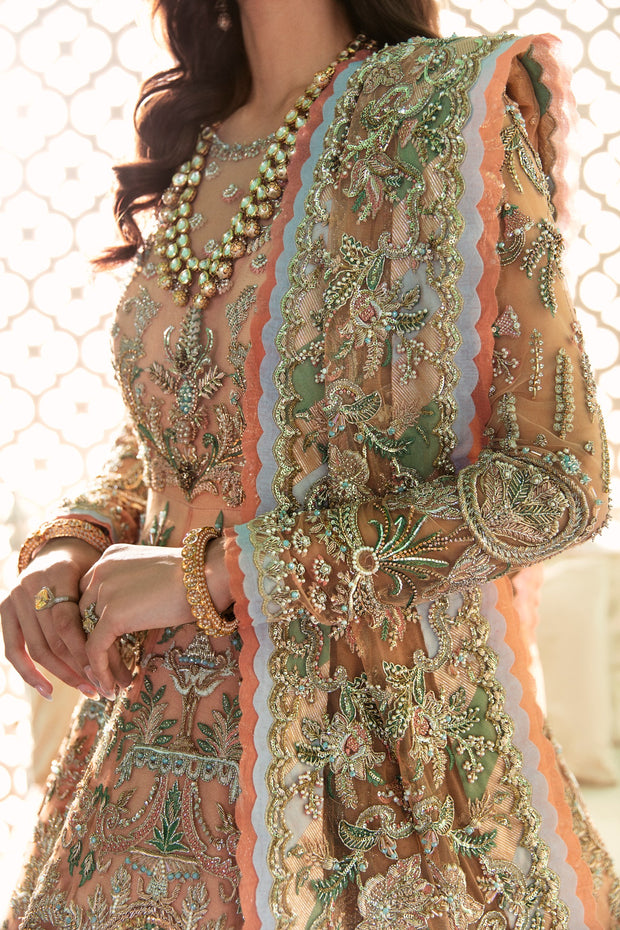 Designer Indian Heavy Stone Work Bridal Lehnga 