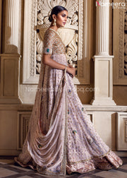 Designer Lehenga Bridal with Open Maxi Online Side Look