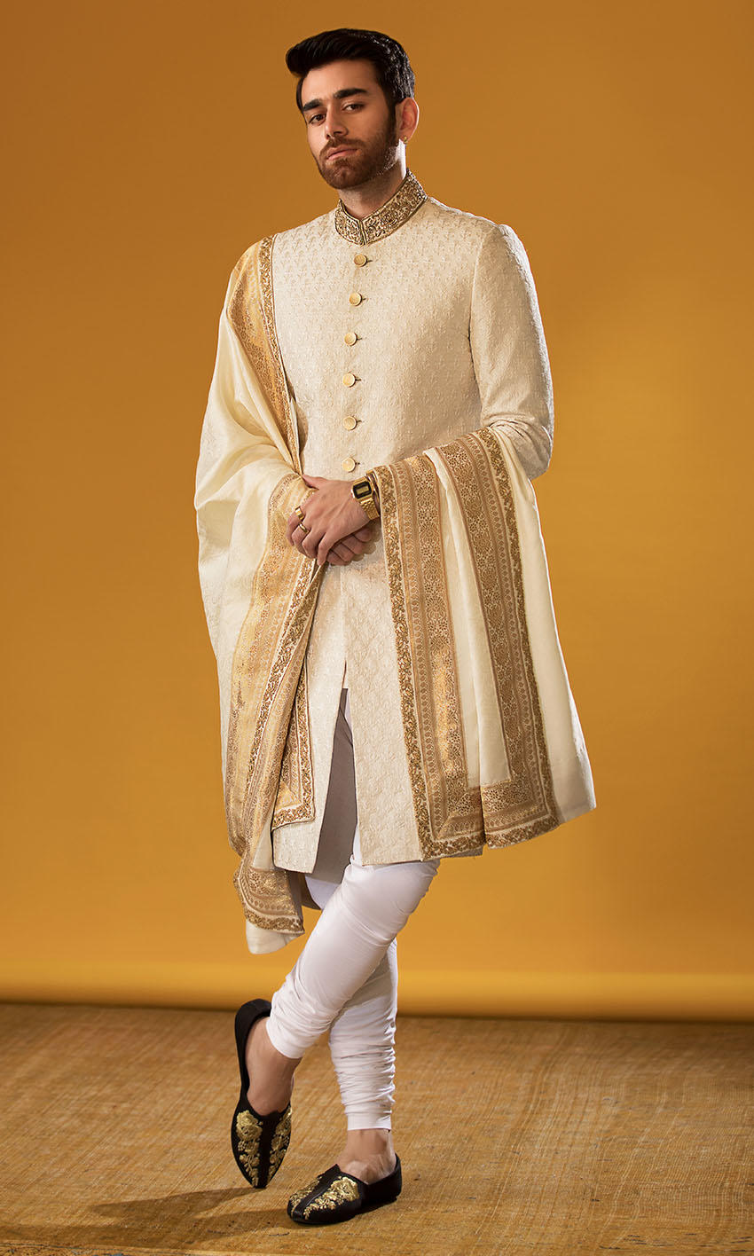 Designer Men Sherwani for Dulha Wedding Wear