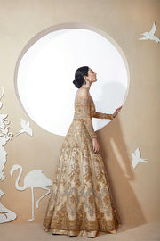Designer Mustard Yellow Lehenga Bridal 